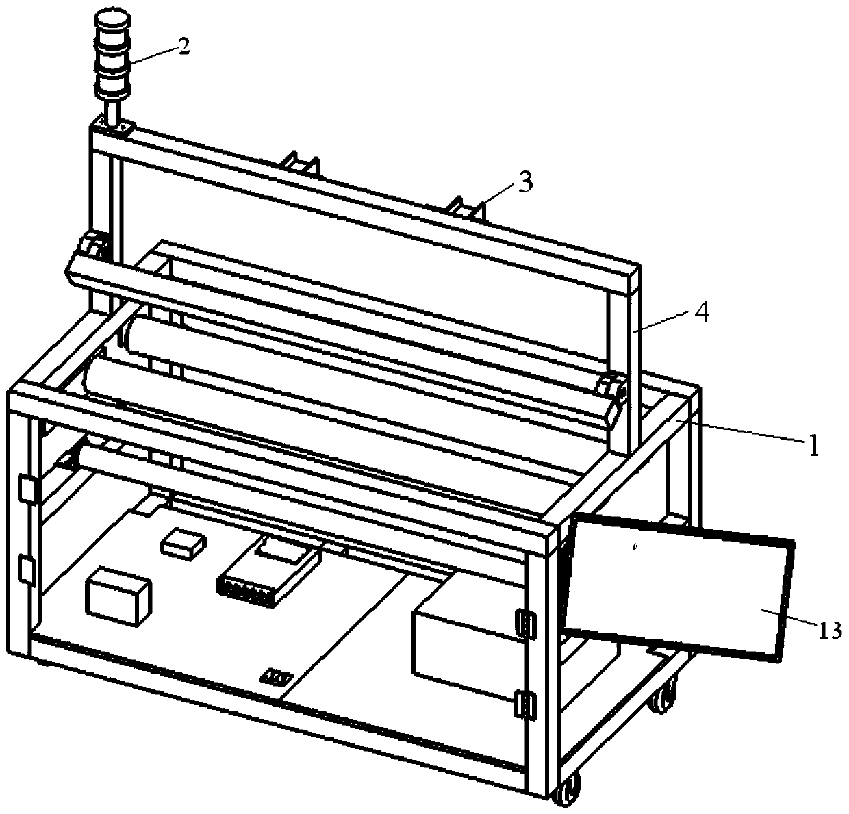 Fabric defect detection device