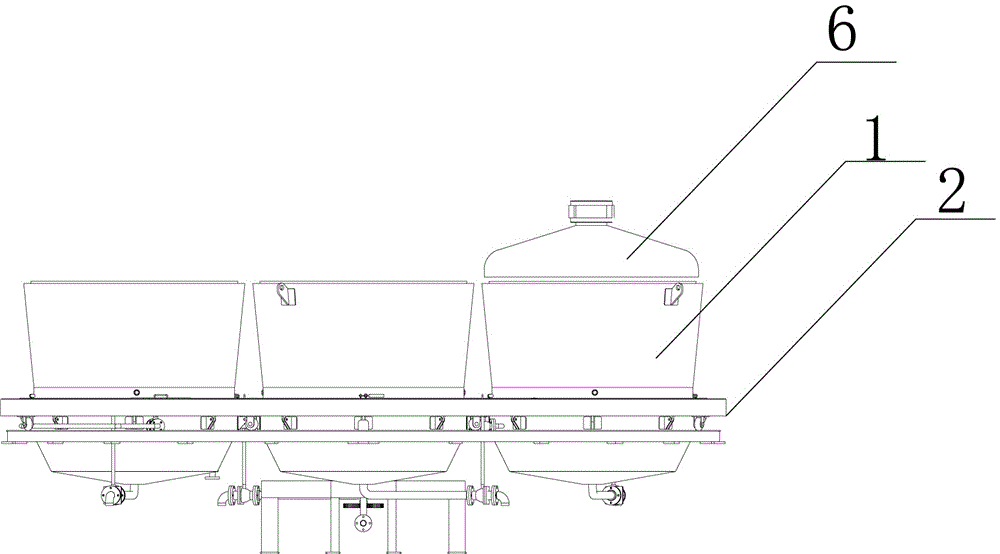 Multi-station all-in-one machine used for brewing wine