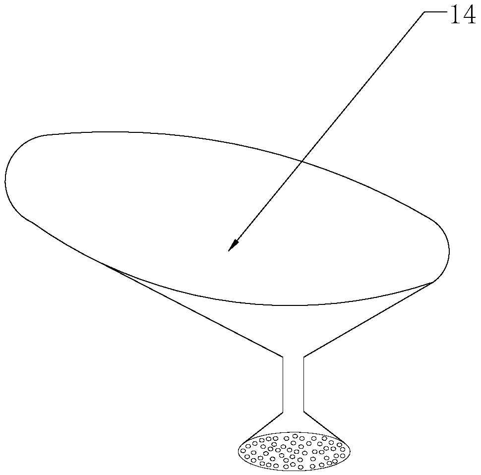 Multistage gas-liquid two-phase separation device