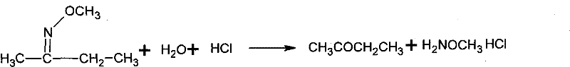 Method for synthesizing methoxy amine hydrochlorate