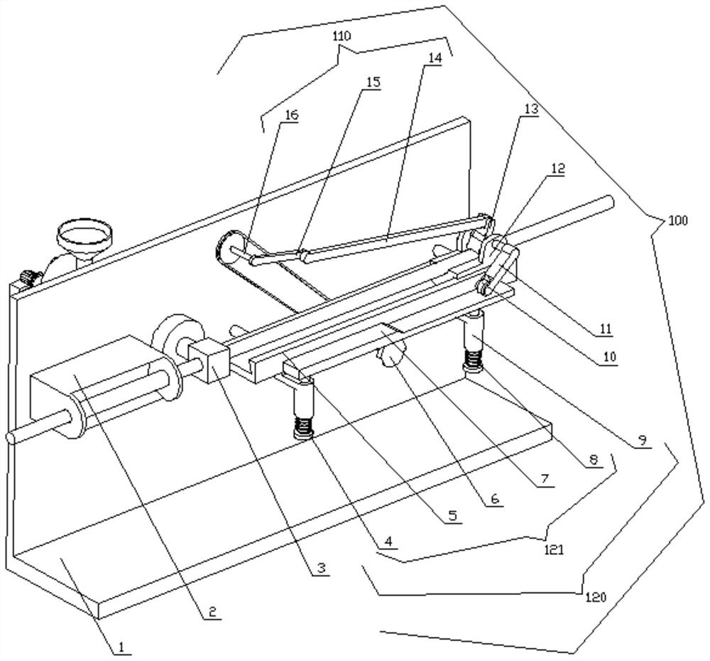 Extrusion molding type special composite insulation electromagnetic wire production device