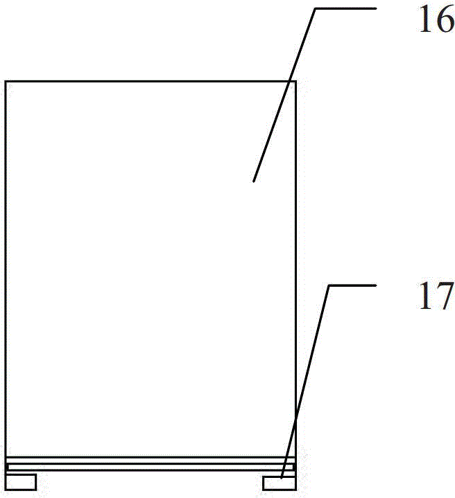 Prefabricated wall-in type modular furniture storage system