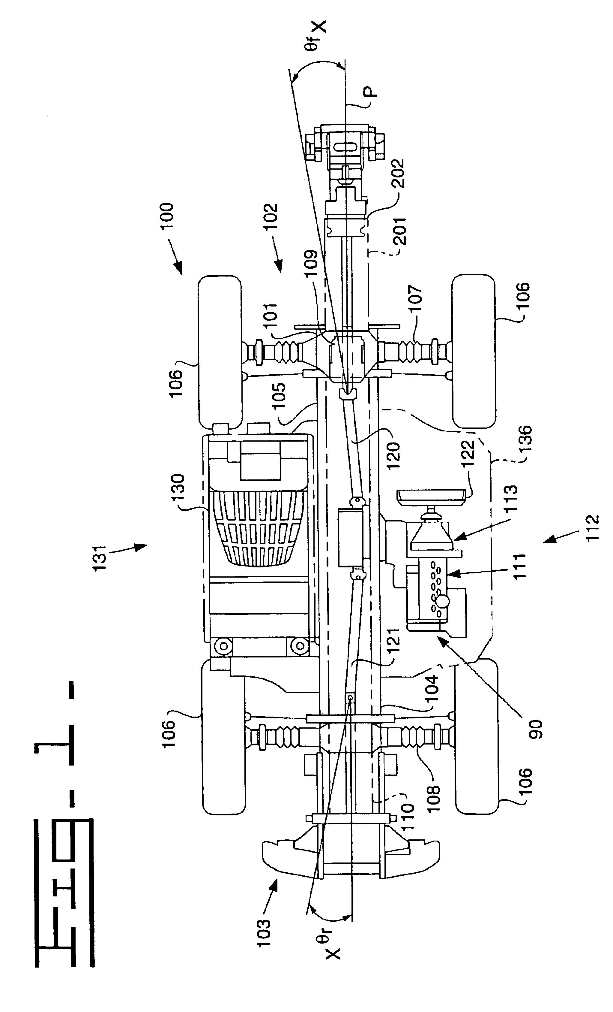 Horizontal transmission and oil system for telehandlers