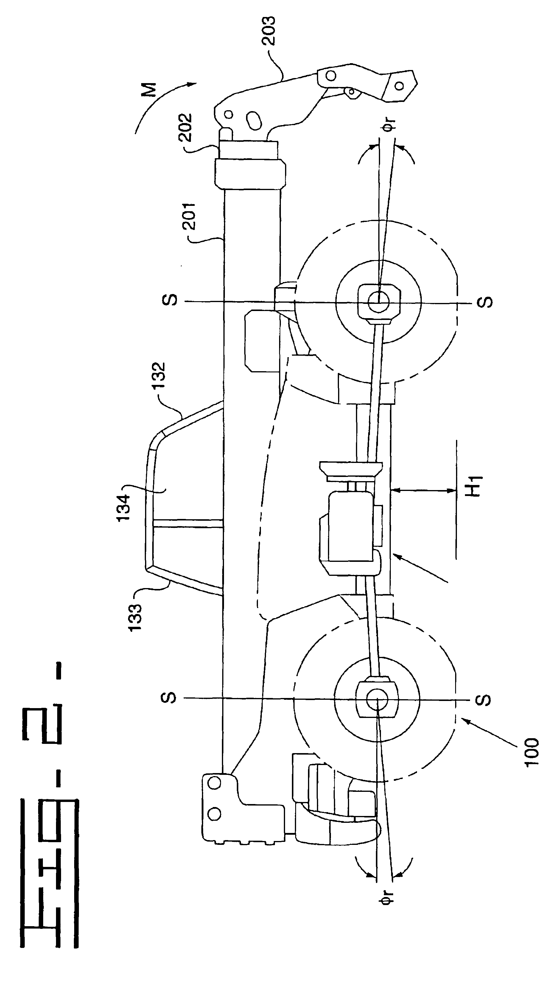 Horizontal transmission and oil system for telehandlers