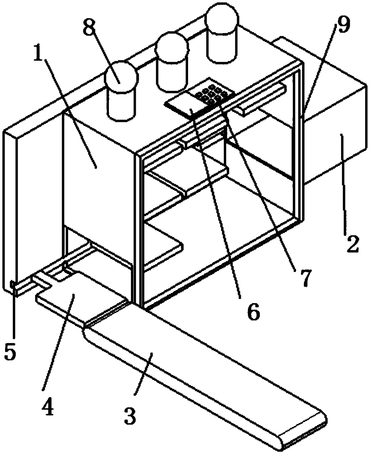 Automatic intelligent shoe cabinet