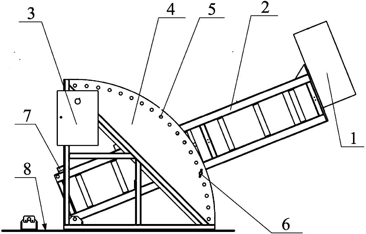 Battery shock testing table