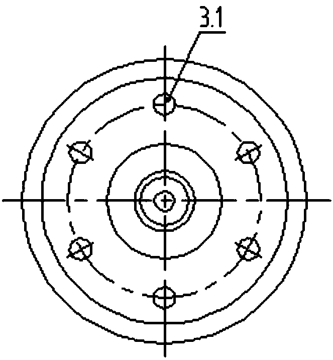 Sink roll with throughflow holes