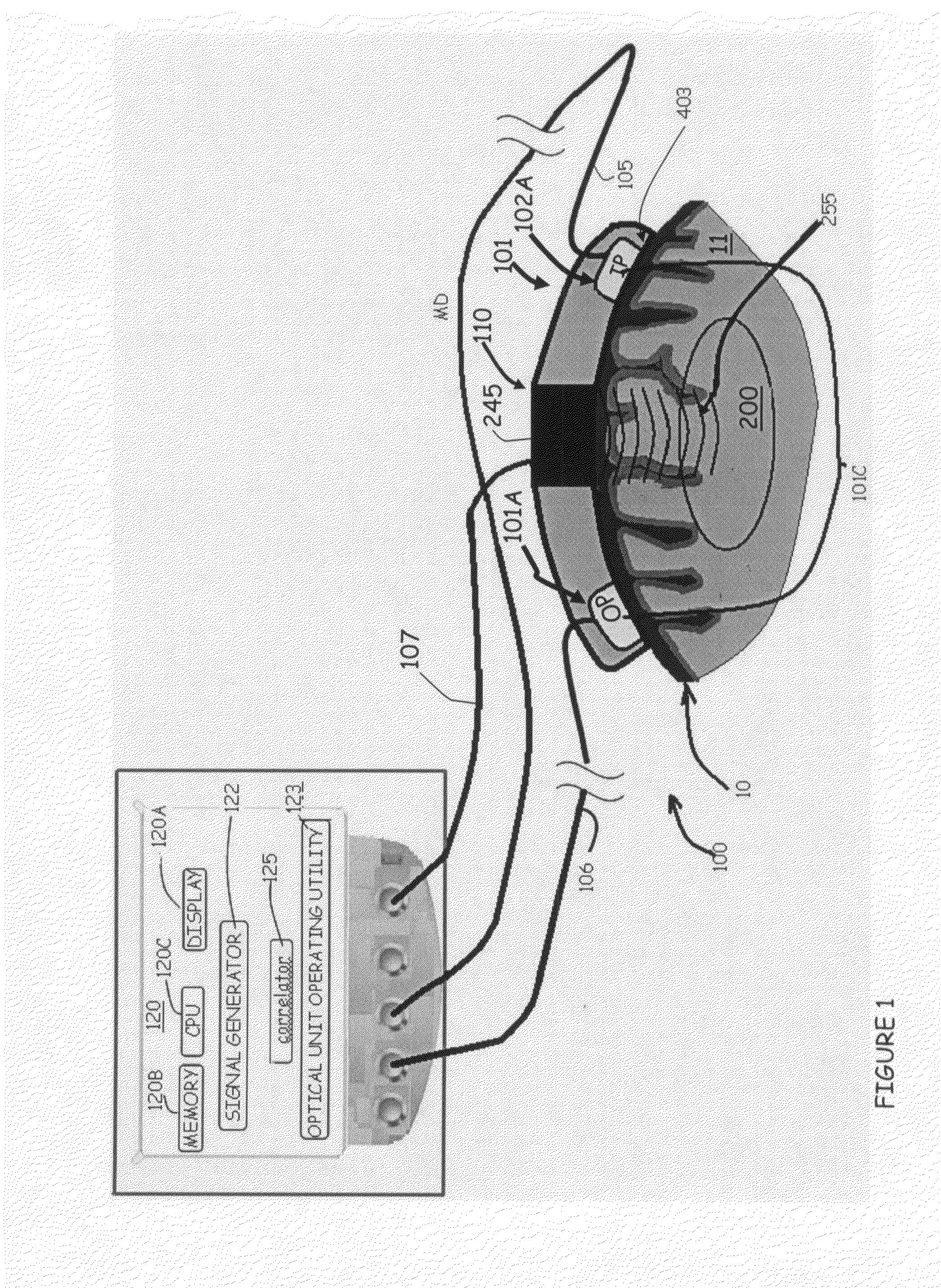 System and method for noninvasively monitoring conditions of a subject