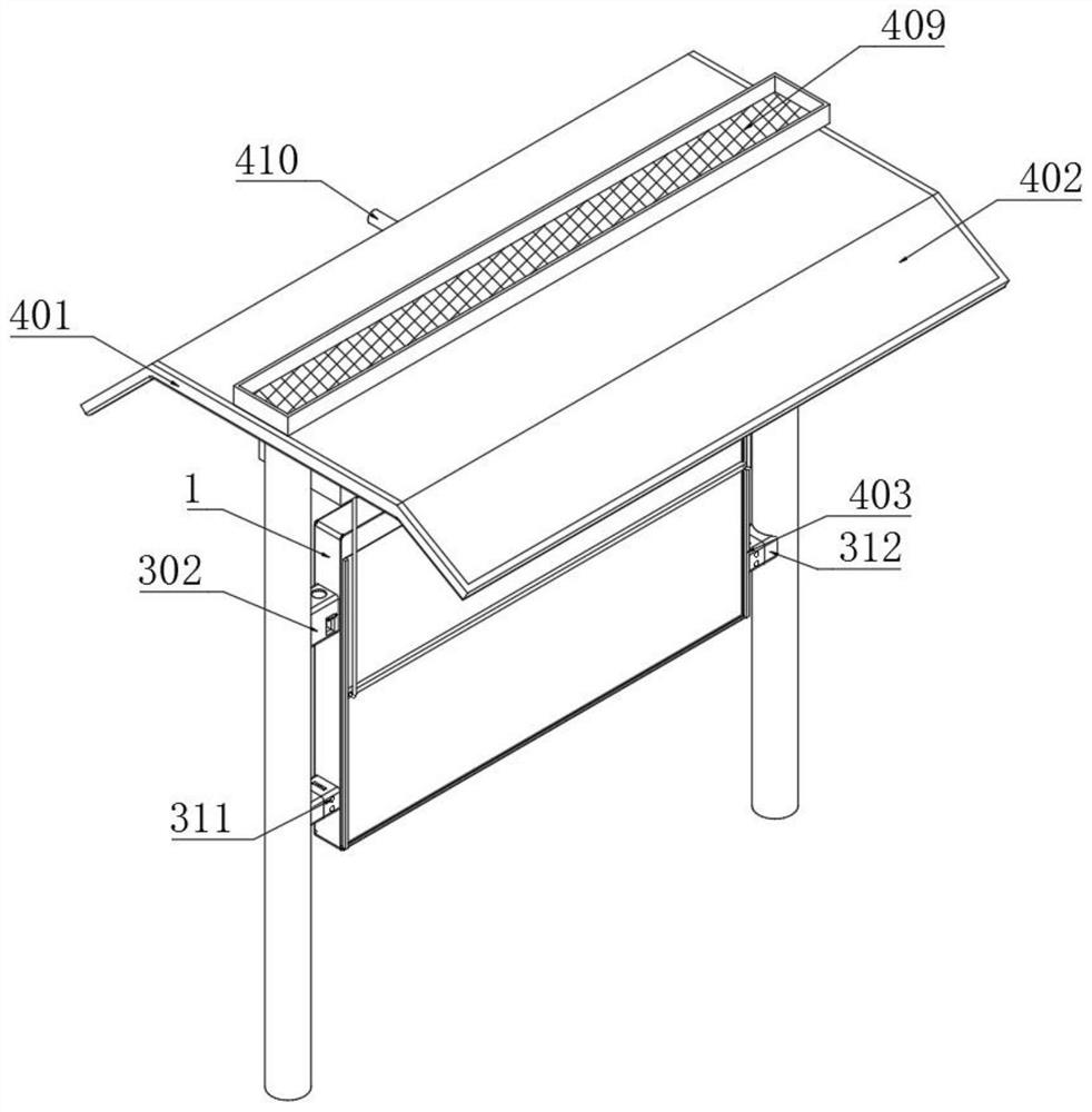 Stable 5G bus shelter advertising lamp box