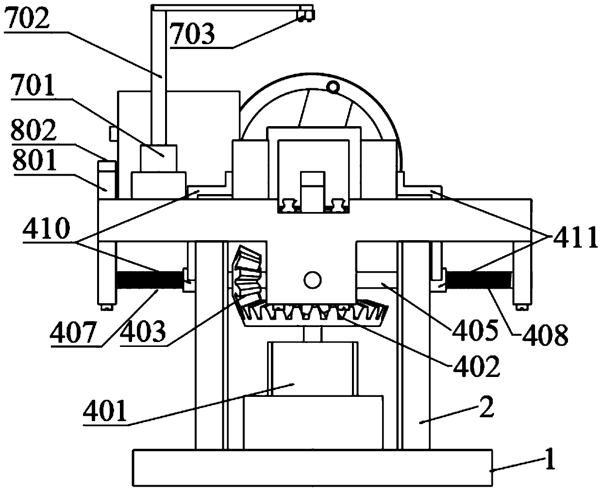 Electric fixture for workpiece machining and detection