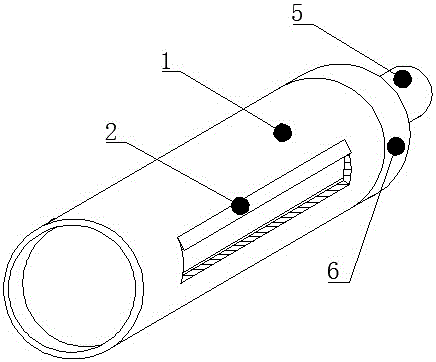 Flute membrane cutter with flute membrane adhesive