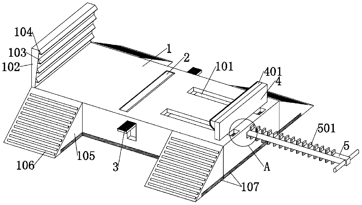 Detection tool based on rebound performance test of high-strength plate beam structure