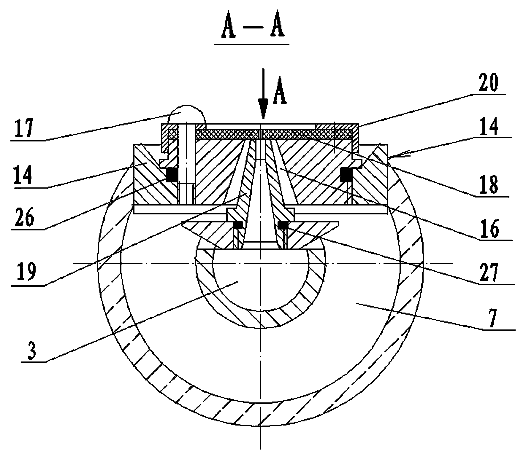 Anti-blocking grouting nozzle