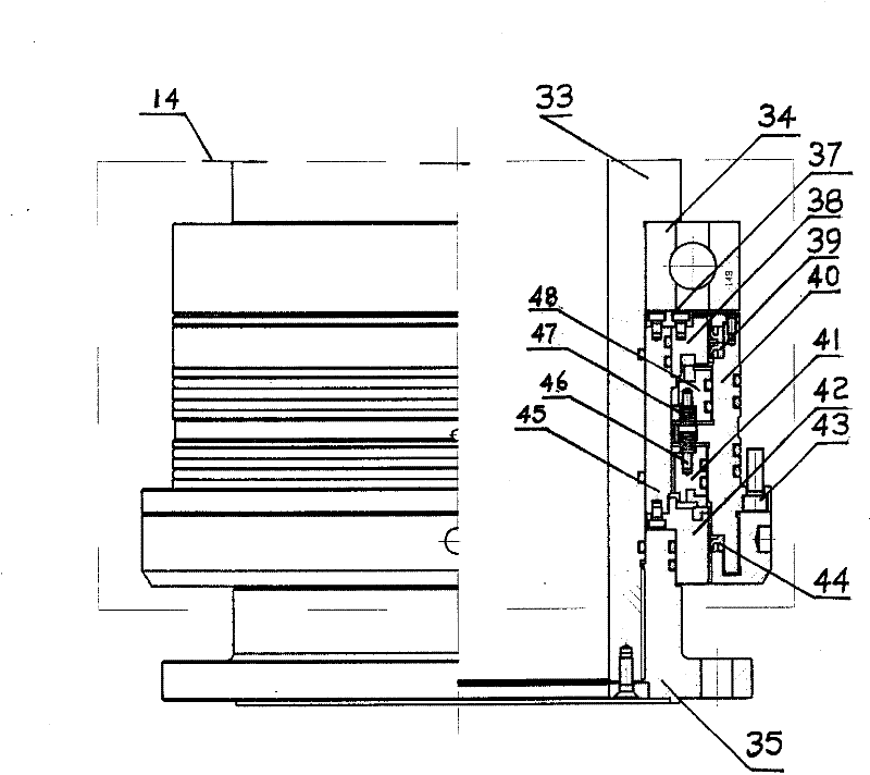 Under balance drilling revolution control device