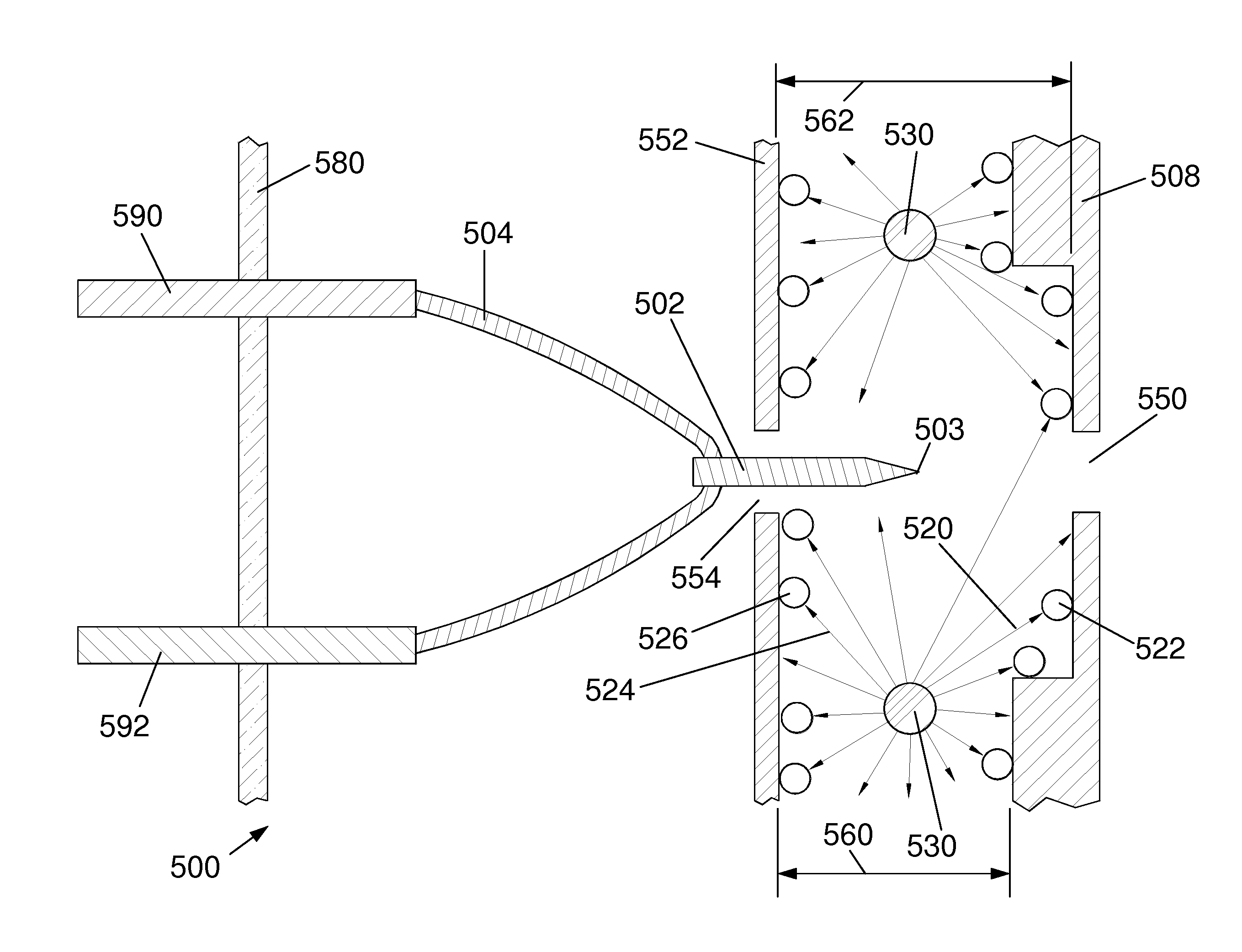 Stable cold field emission electron source