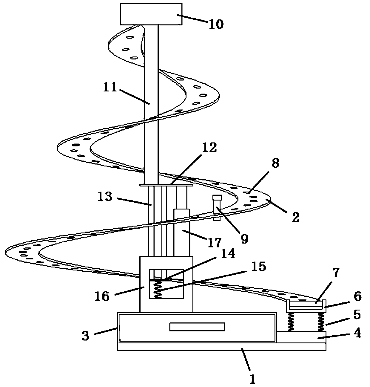 Anti-coagulation fixing disc for blood collection vessel in laboratory medicine