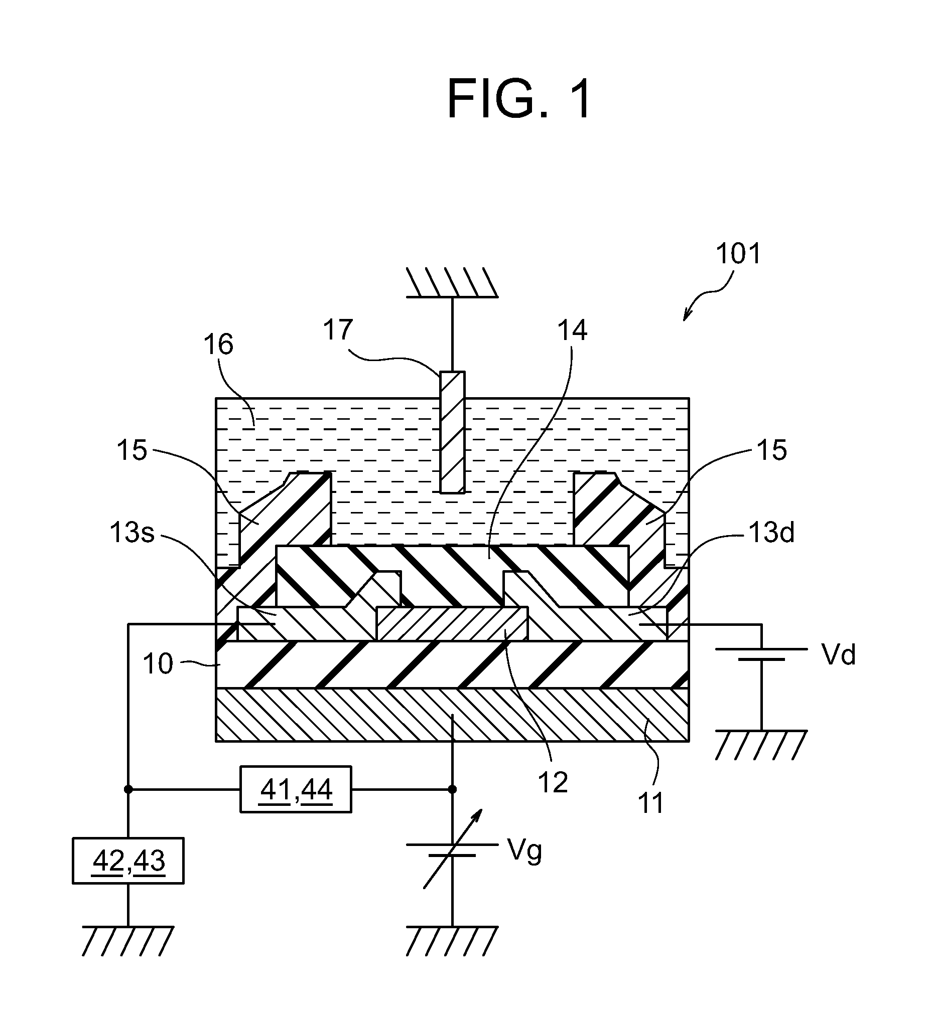 TFT ion sensor and TFT ion sensor apparatus using the same