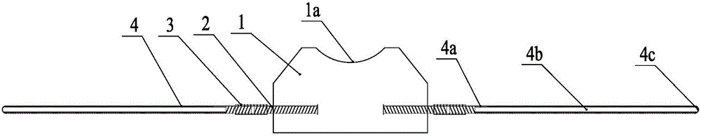 Drainage pipeline foundation in soft soil foundation and construction method of drainage pipeline foundation