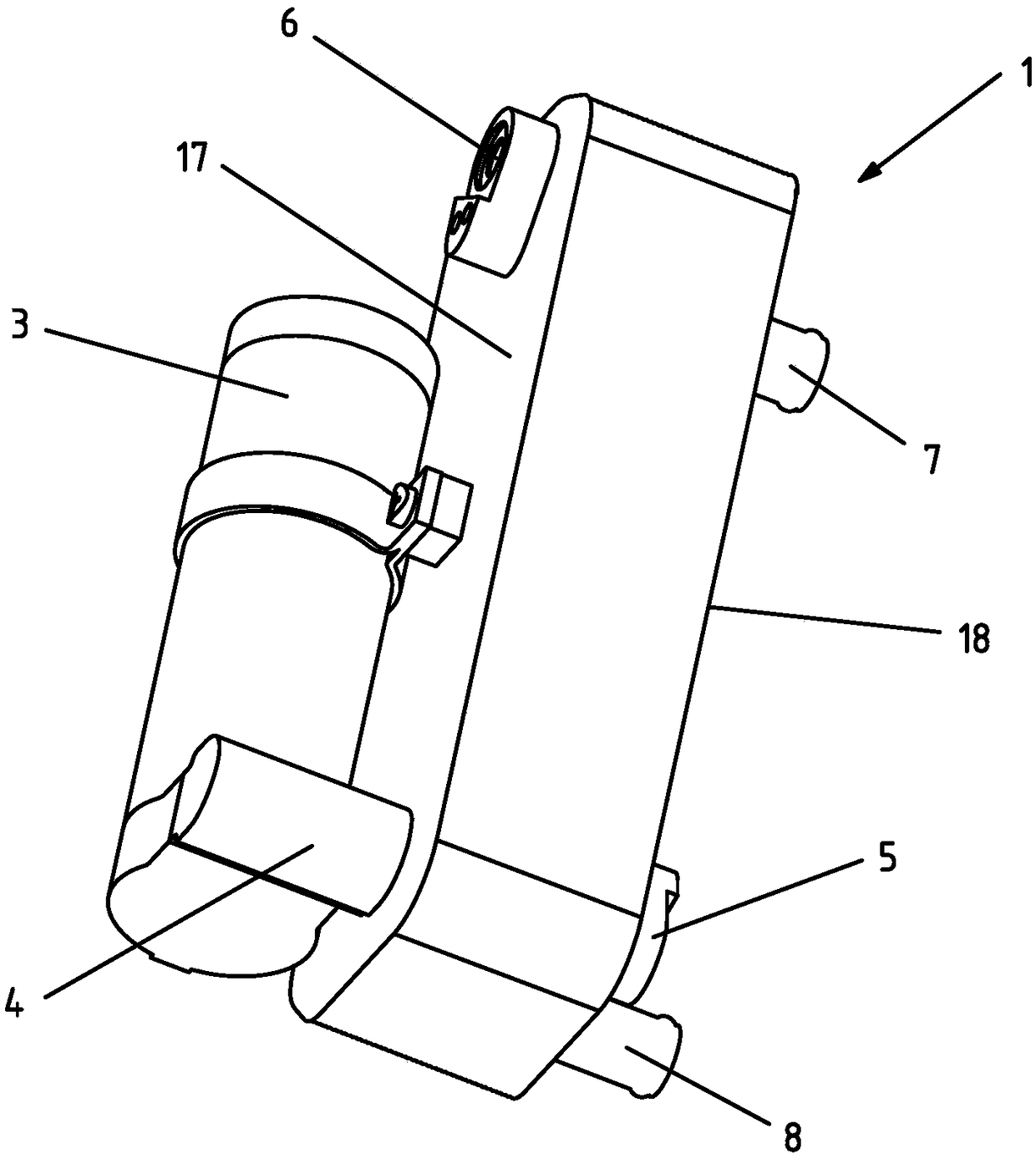 Laminated condenser