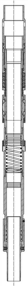 Single-trip flushing and two-way filling sand control pipe column