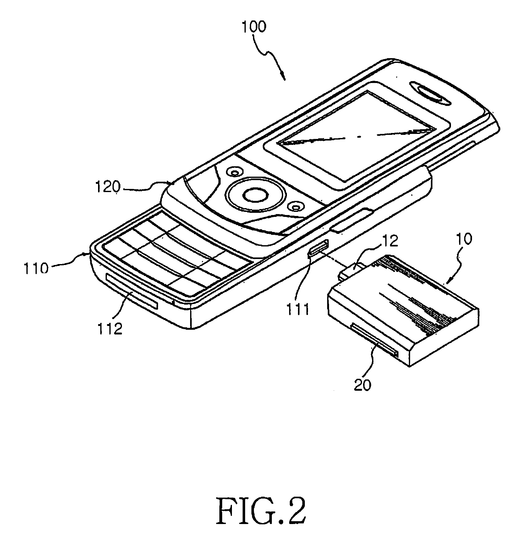 Multi-functional dongle for a portable terminal