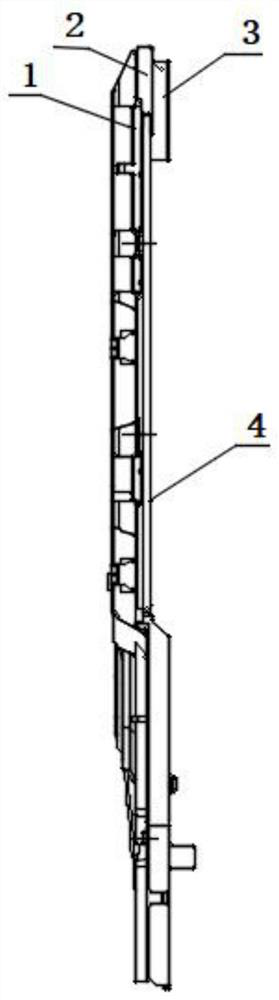 Refrigerator area light source and manufacturing process thereof