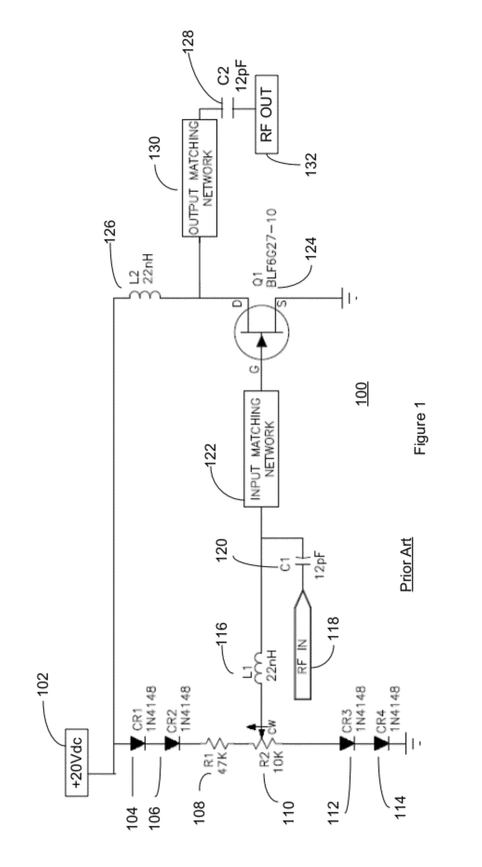 Method and system for providing automatic gate bias and bias sequencing for field effect transistors