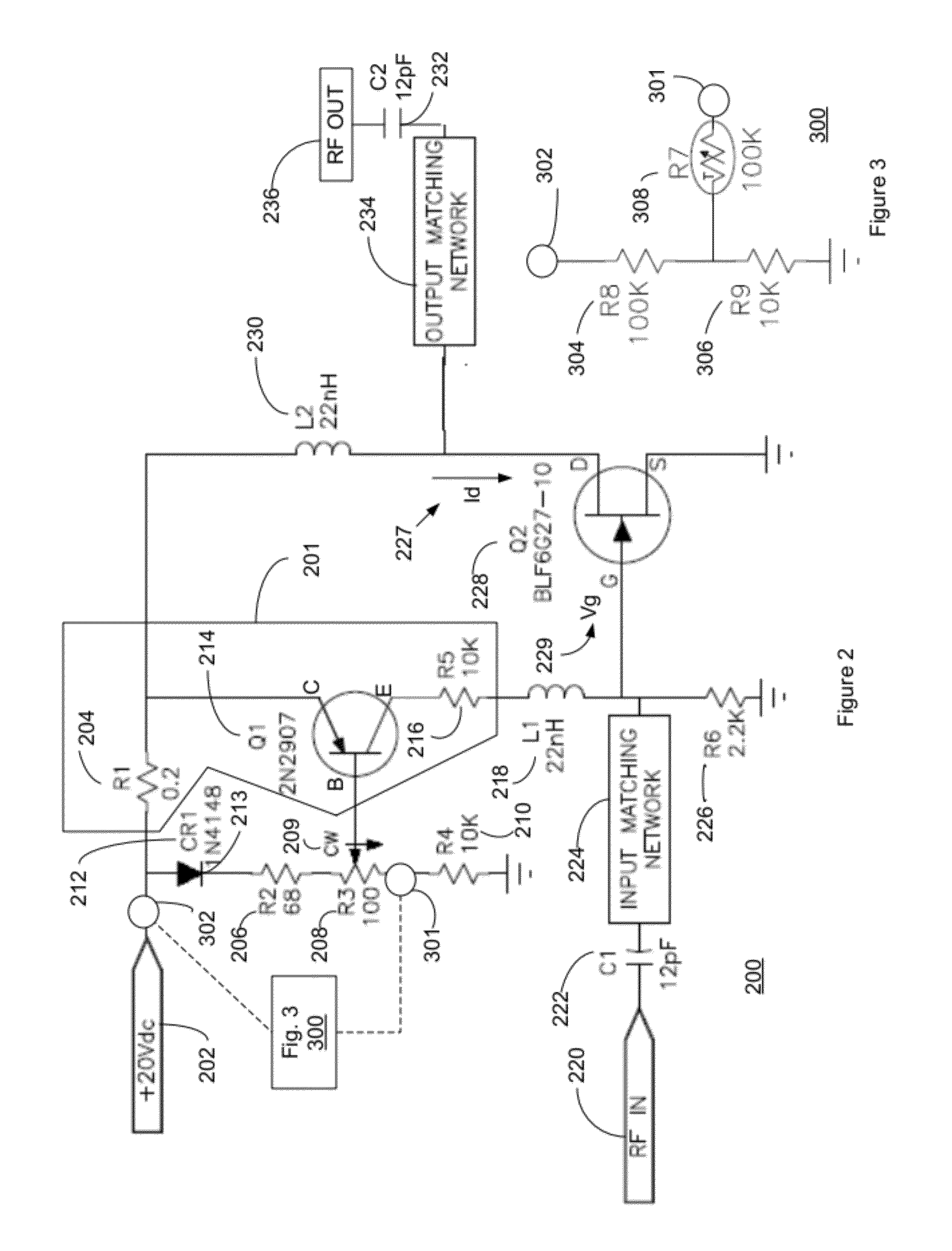 Method and system for providing automatic gate bias and bias sequencing for field effect transistors