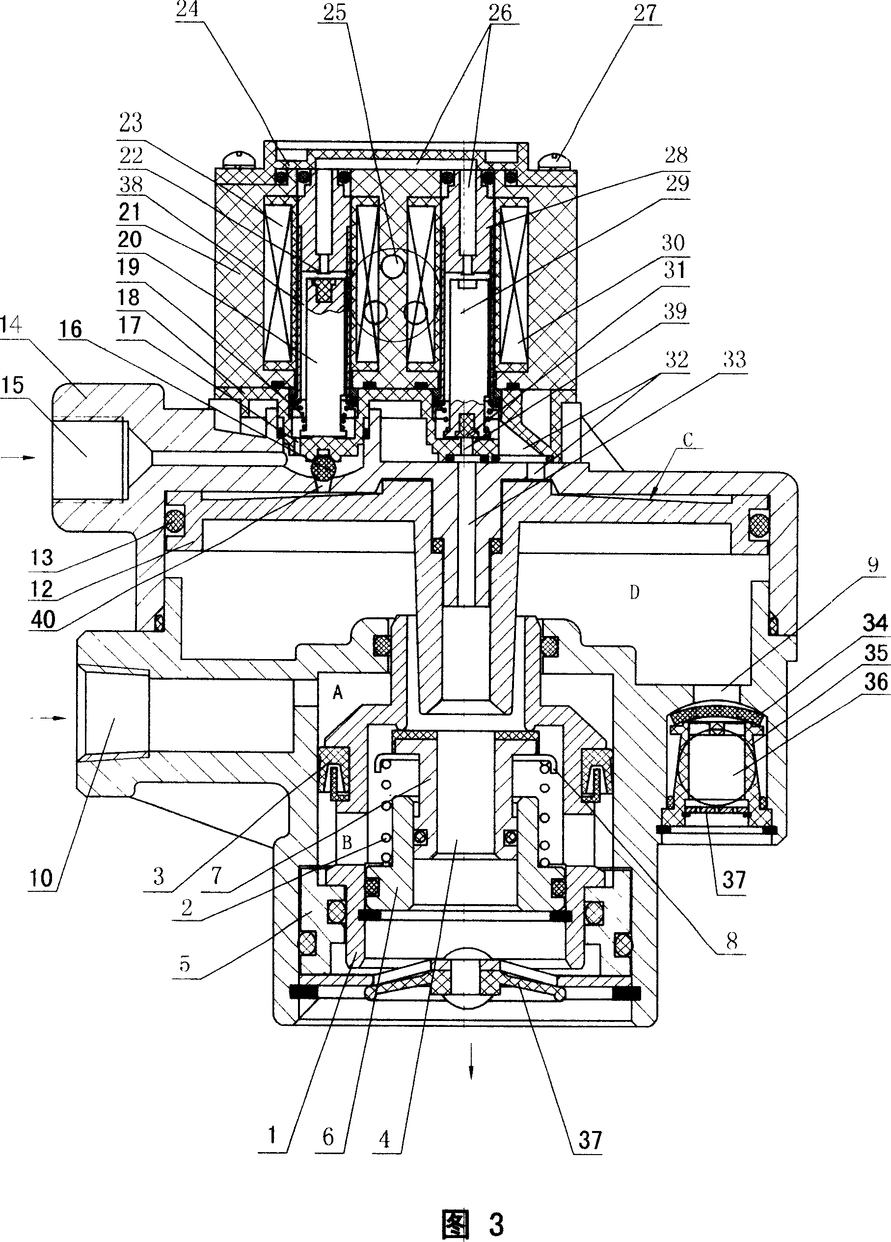 ABS emergency relay valve