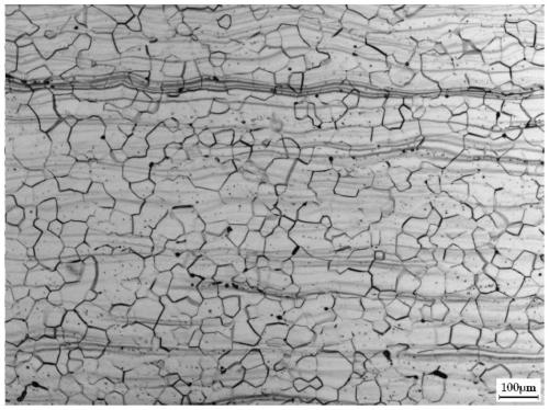 A kind of preparation method of pure titanium metallographic sample