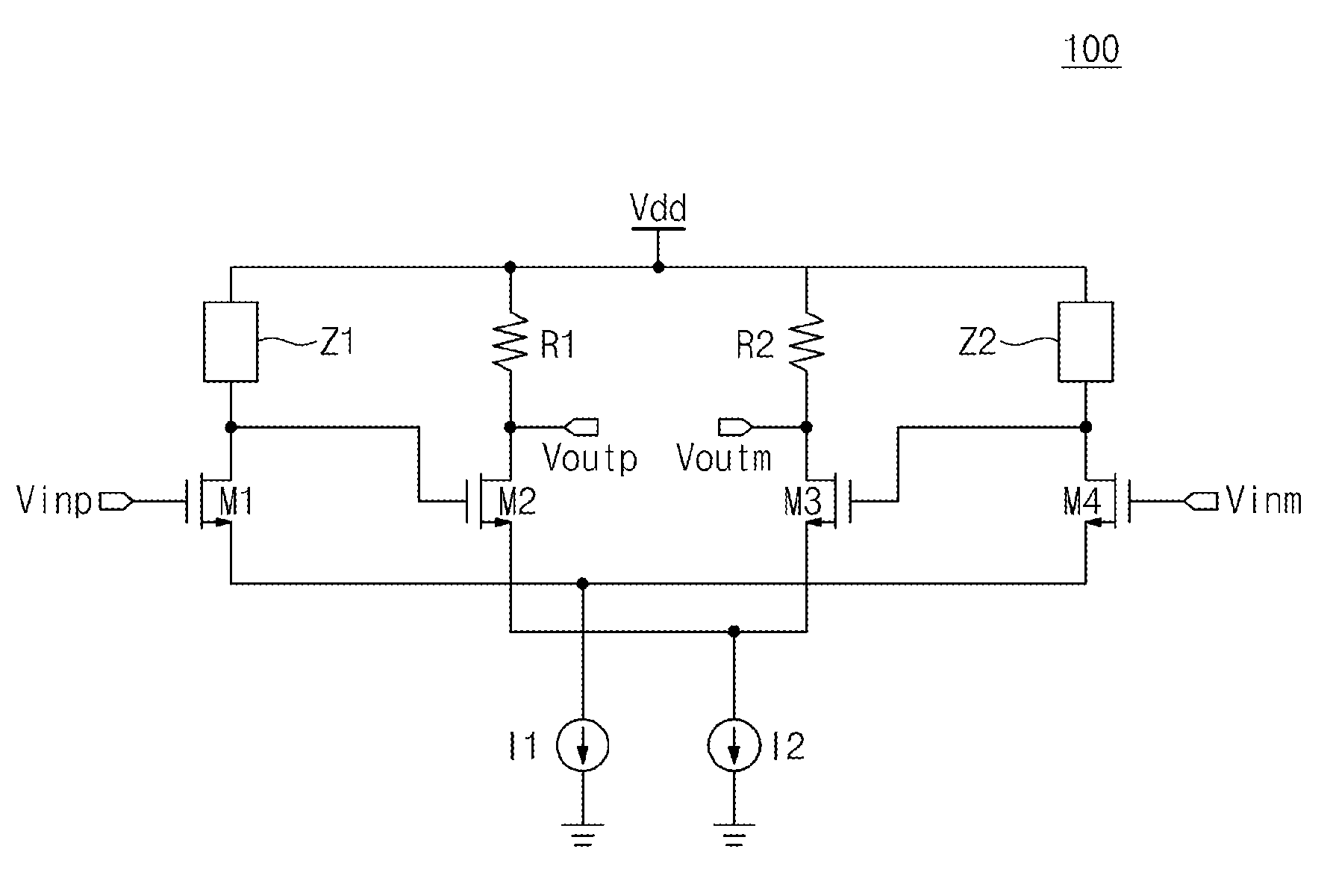 Buffer amplifier and trans-impedance amplifier including the same