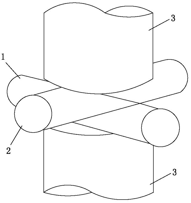 A resistance welding method for amorphous alloy