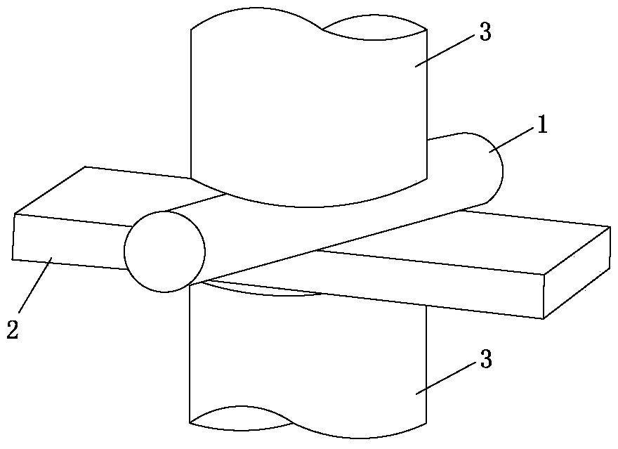 A resistance welding method for amorphous alloy