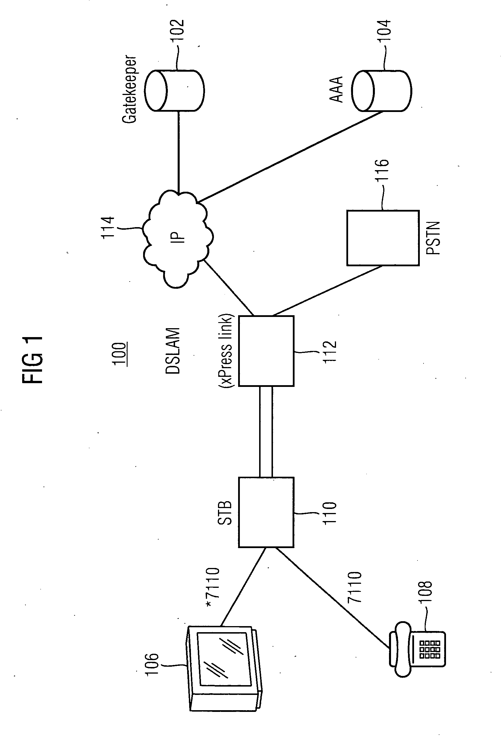 Teletext for video telephony system method & apparatus