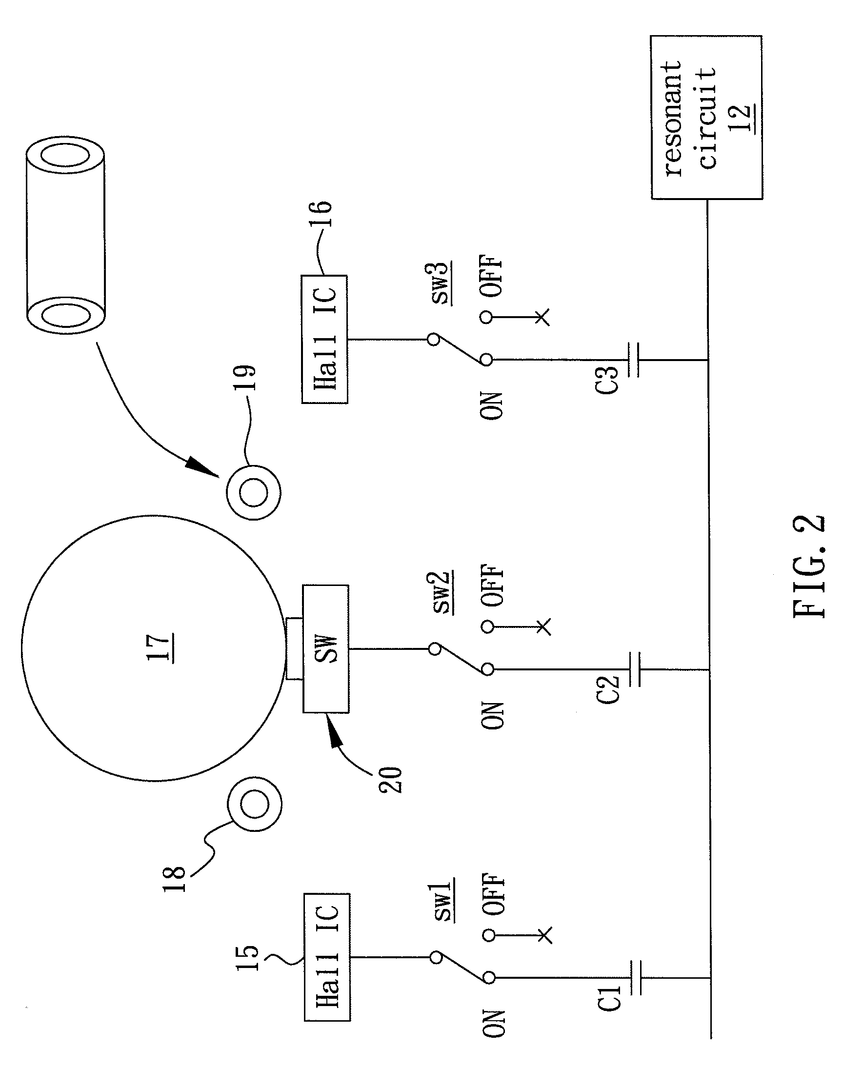 Inputting device for handwriting system