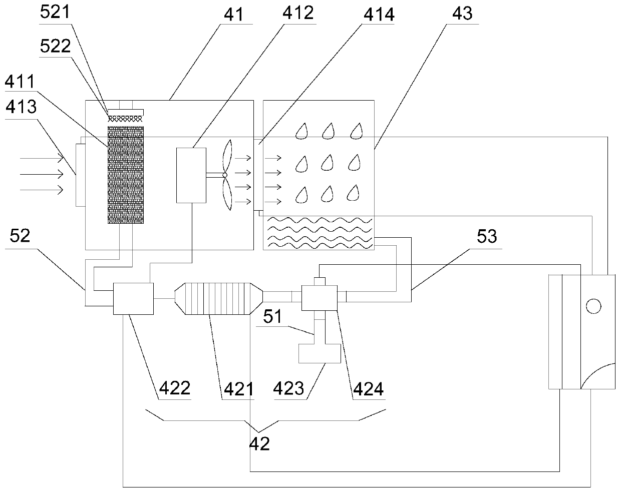 A kind of elevator control cabinet and cooling method