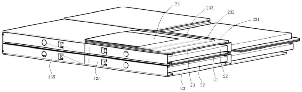 Fabricated light vibration and noise reduction wall structure