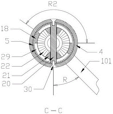 Up-down reciprocating pedaling type bicycle