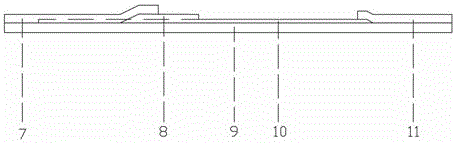 Colloidal gold detection card for bisphenol A and preparation method thereof