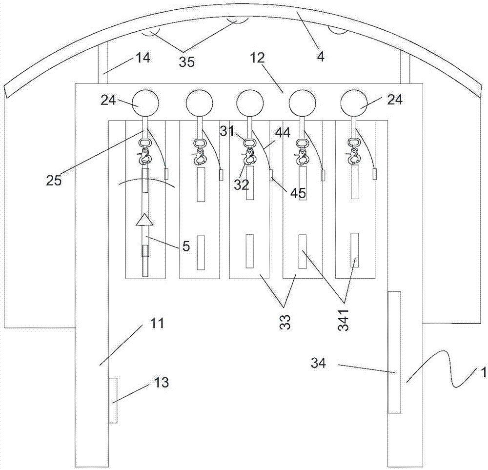 Multifunctional intelligent shared-bicycle storage kiosk