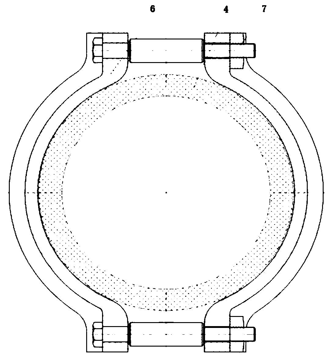 Pipeline nonstop-transmission holing and plugging system and process method thereof