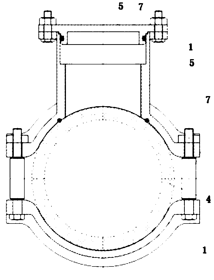 Pipeline nonstop-transmission holing and plugging system and process method thereof