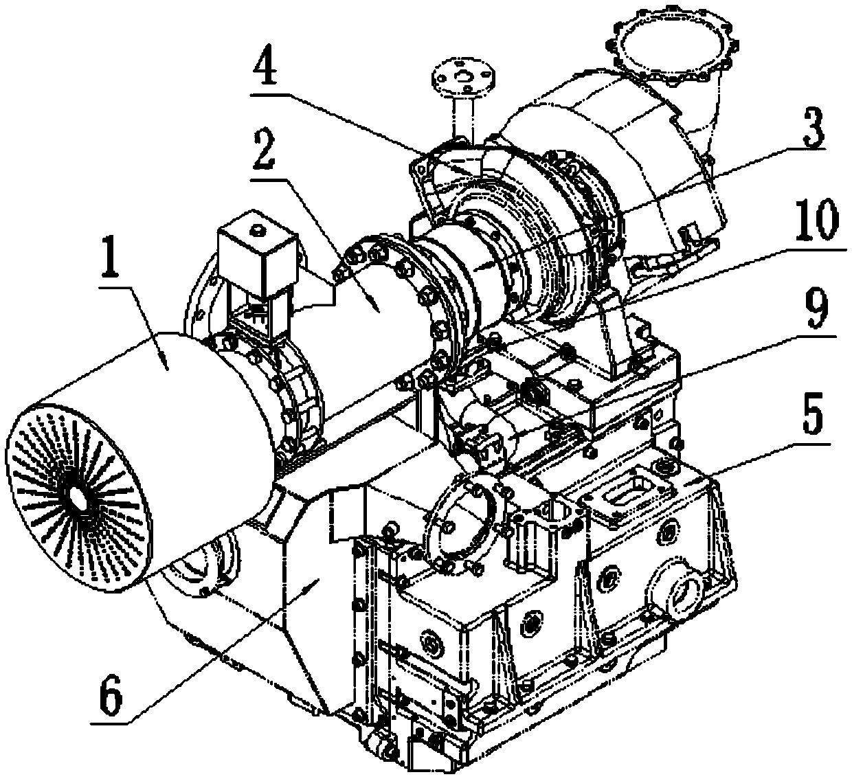 Supercharged inter-cooling internal combustion engine gas intake bypass control device