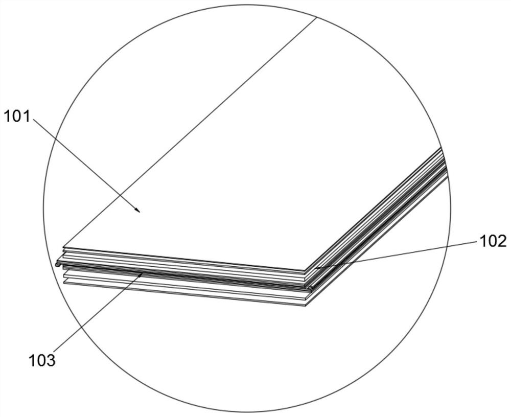 Novel wooden floor and manufacturing method thereof