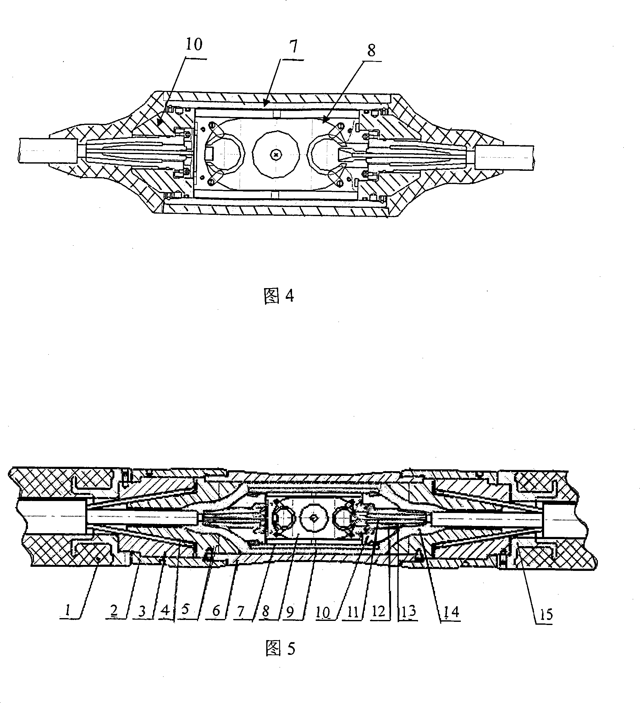 Deep sea optical cable coupling box and connecting process thereof