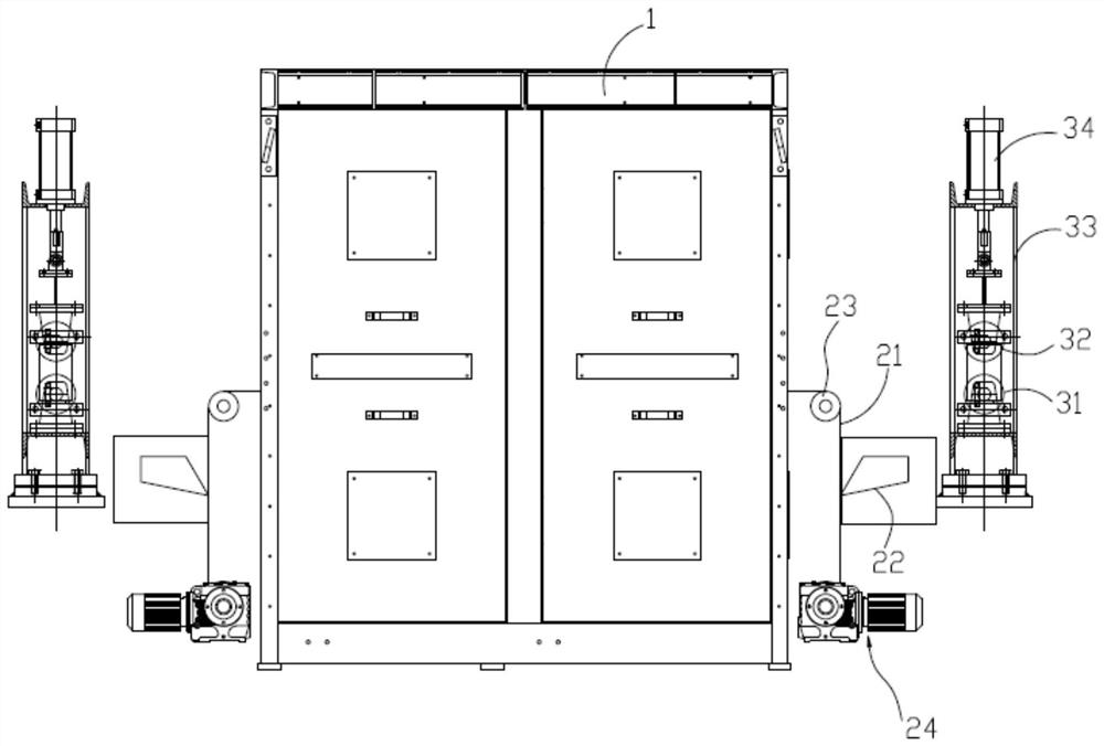 Induction heating device and strip steel pickling system