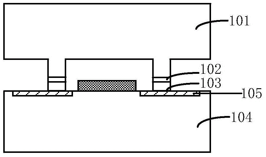 Wafer bonding detection structure, preparation method and detection method