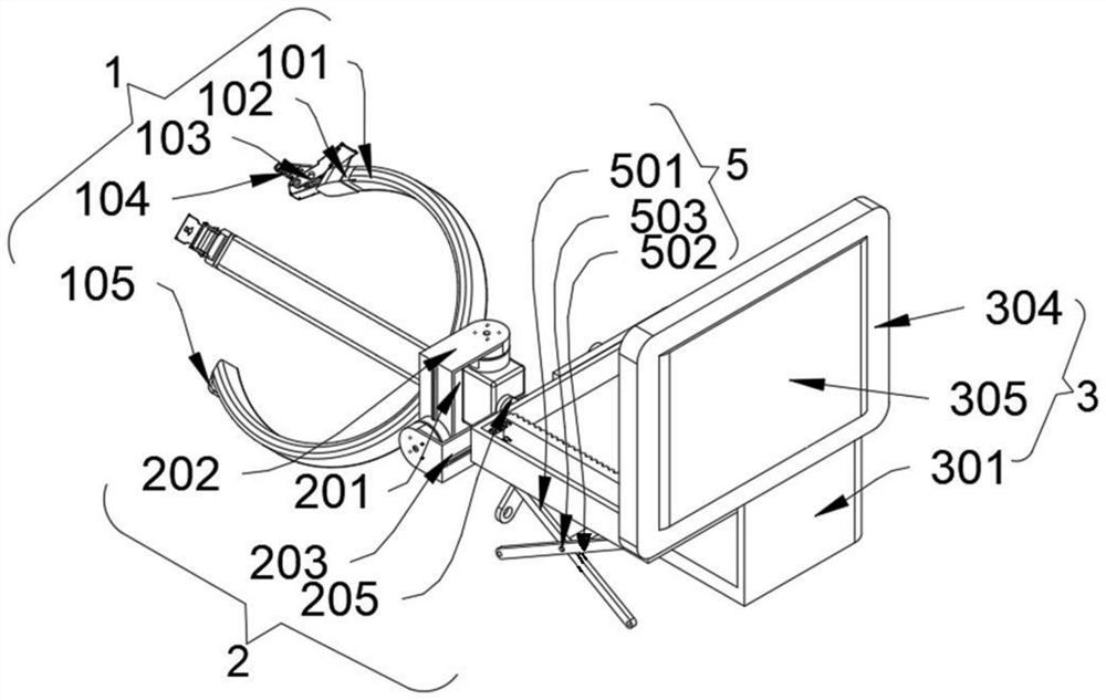 Computer-aided education teaching equipment