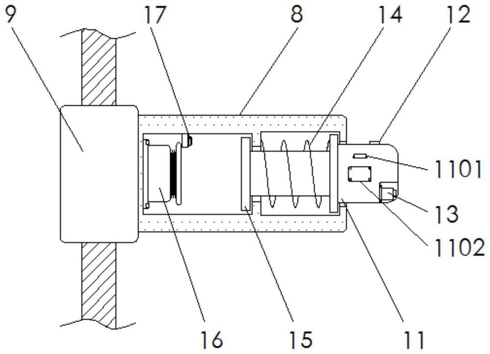 Anti-pinch transfer device of sound insulation plates for noise control