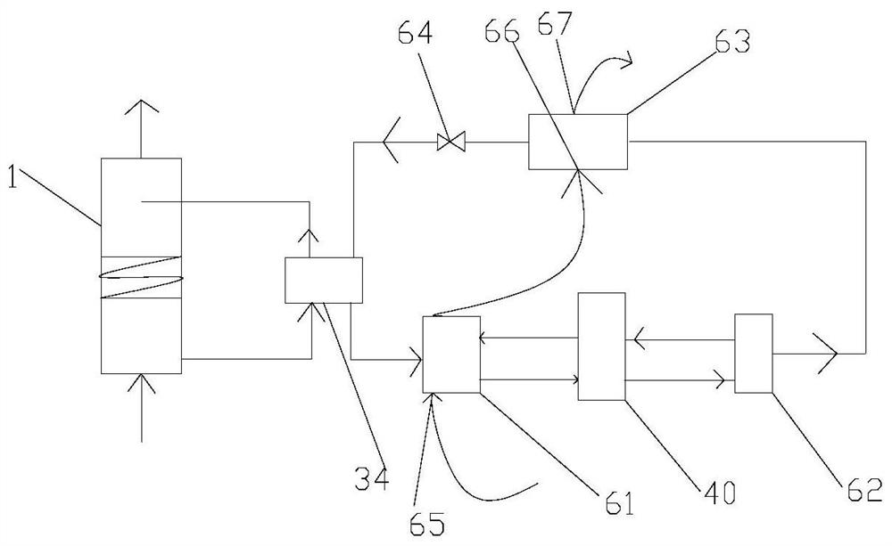 An open-close integrated heat pump device and its application